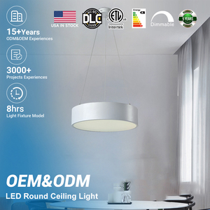 Lámpara de techo redonda con luz led <span class=keywords><strong>Halcon</strong></span> de alta calidad, gran oferta, para hospital, hotel y oficina - Product Image 1