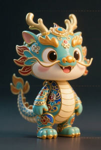 अमूर्त सांस्कृतिक विरासत रचनात्मक उत्पाद लौंग ड्रैगन - Product Image 3