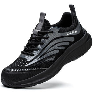 Zapatillas de seguridad con punta de acero ligeras para hombre CHITED, superventas, zapatos de construcción transpirables con malla EVA para uso en invierno - Product Image 2