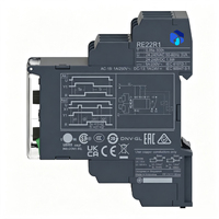 Relay Timer Tegangan Schneider 24V-240V AC/DC 2NO 12P 3A Tegangan Sedang RE17RMXMU RE17RMEMU RE17RMMU RE17RMMW