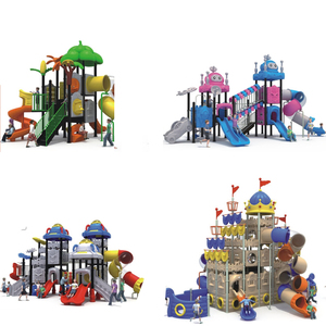 Équipement extérieur de glissière d'eau d'enfants sur le grand terrain de jeu pour le parc et le jardin sportifs également pour le jeu d'intérieur - Product Image 5