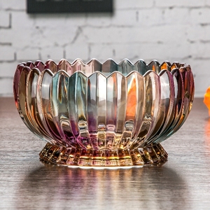Juego de <span class=keywords><strong>Vajilla</strong></span> Más Vendido, <span class=keywords><strong>Color</strong></span> Ámbar Decorativo, Cristal de <span class=keywords><strong>Color</strong></span>, Tazón para Fruta y Ensalada - Product Image 5