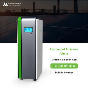 Système hybride monophasé 8kw extensible 14kwh 15kwh 16kwh <span class=keywords><strong>batterie</strong></span> Lifepo4 pour toute la <span class=keywords><strong>maison</strong></span> solution énergétique tout-en-un machine - Product Image 1