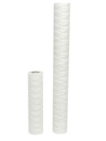 Cartouche filtrante DM personnalisée en coton résistant aux acides et aux alcalis pour filtre à pression, 10 pouces, 10 microns, traitement de l'eau