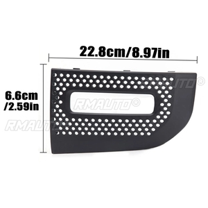 Para Land Rover Defender 90 110 2020-2022, un Par (Izquierdo y Derecho) de Cubiertas para Faros Antiniebla, Rejilla de Bisel, Negro Mate, LR129431 LR129432 - Product Image 6