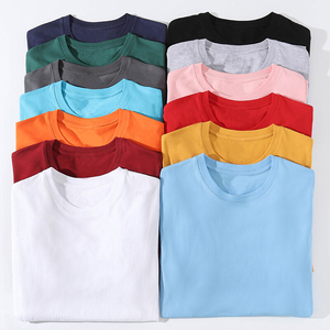 RUICHI <span class=keywords><strong>T</strong></span>-<span class=keywords><strong>Shirt</strong></span> <span class=keywords><strong>Basic</strong></span> da <span class=keywords><strong>Donna</strong></span> 100% Cotone 200GSM, Girocollo Colore Macaron Spalle Regolari Vestibilità Slim Top Estivo Casual - Product Image 1
