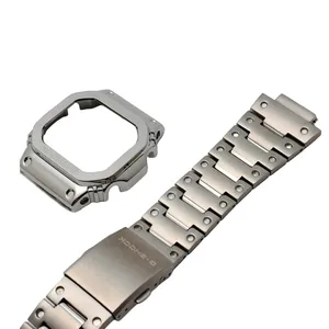 Piezas de accesorios de reloj de acero inoxidable de metal mecanizado CNC personalizado de alta calidad CNC ODM