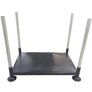 भंडारण के लिए अनुकूलित पाउडर कोटिंग स्टील पैलेट टायर रैक भारी शुल्क धातु ट्यूब - Product Image 3