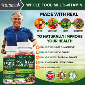 Frutta e verdura naturale complesso di Gummies 30 pz multivitaminici integratore per la salute - Product Image 3