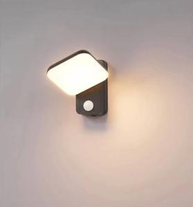 12W carré rotatif applique murale chevet lampe de lecture LED extérieur réglable Angle lampe hôtel chevet led applique murale nouveau style - Product Image 4