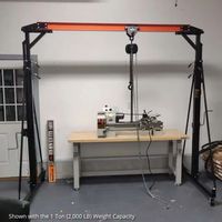 Portique mobile robuste à roues pour entrepôt