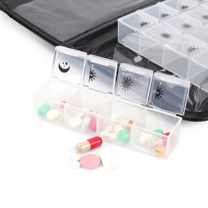 <span class=keywords><strong>Cuaderno</strong></span> portátil Tipo 28 Caja <span class=keywords><strong>de</strong></span> <span class=keywords><strong>Medicina</strong></span> <span class=keywords><strong>de</strong></span> plástico para almacenamiento <span class=keywords><strong>de</strong></span> pastillas-por fabricantes - Product Image 5