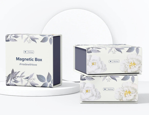 Eco Friendly Custom Magnetic Gift <b>Box</b> <b>Foldable</b> Paper Packaging <b>Box</b> with Magnetic Closure for Ecommerce Packaging - Product Image 2