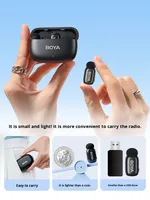 Mini microphone cravate sans fil pour téléphone portable, diffusion en direct, enregistrement sonore, réduction du bruit - Professionnel