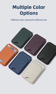 Tarjetero Magnético de PU Estilo Europeo-Americano para iPhone 16 Pro, 3 Ranuras para Tarjetas de <span class=keywords><strong>Crédito</strong></span> y Efectivo, Protección RFID - Product Image 4
