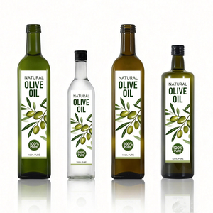 Botella <span class=keywords><strong>de</strong></span> Vidrio Personalizable para Aceite <span class=keywords><strong>de</strong></span> Oliva, Transparente, Verde Ámbar, Vacía, <span class=keywords><strong>de</strong></span> 250 ml, 500 ml, 750 ml, 1 <span class=keywords><strong>L</strong></span>, Botellas Marasca con Tapas Ropp - Product Image 3