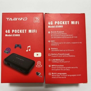Routeur Wifi mobile 4G LTE portable mini 300 Mbps TABWD E5885, réseau partagé sans fil - Product Image 6