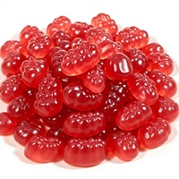 OEM Factory Wholesale Gummy Candy Bulk Bag Grape Soft Candy Sweet Flavor Colorful Cartoon-Shaped Candies