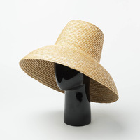 Venta al por mayor Nuevo Popular Lámpara Forma Sombrero para el sol para las mujeres Gran ala ancha Verano Playa Señoras High Top UV Protección Derby Sombrero de viaje
