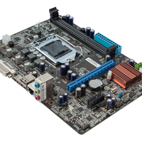 Placa Base ITZR China Aliexpress H61 de Alto Rendimiento, Entrega Rápida de Fábrica, 16 GB de RAM, Canal Dual, 2da y 3ra Generación, I3 I5 I7, LGA1155