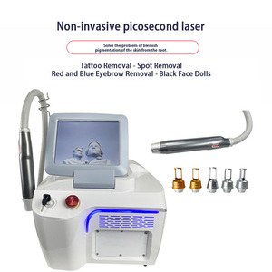 <span class=keywords><strong>Prix</strong></span> usine : Appareil de rajeunissement fractionnel Picoseconde Q-switch pour l'élimination des tatouages, des taches et des tatouages des sourcils, Black Face Dolls Rouge Bleu - Product Image 4