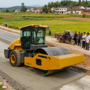 <span class=keywords><strong>Rouleau</strong></span> vibratoire à tambour unique à entraînement mécanique haute performance et à économie d'énergie 140 kW 405/290KN XS225JIV - Product Image 2