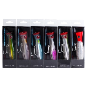 Appâts artificiels flottants 125mm 40g boîte de couleur eau de mer grand <span class=keywords><strong>leurres</strong></span> de pêche Popper <span class=keywords><strong>pour</strong></span> thon truite bar brochet <span class=keywords><strong>leurres</strong></span> de pêche - Product Image 2