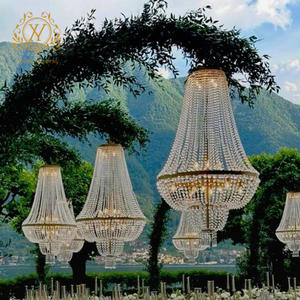 Elegante Lampadario a Sospensione Novità Decorazione da Soffitto per Matrimoni Lampadario Creativo in Cristallo per Eventi Nuziali e Decorazioni per Feste - Product Image 5