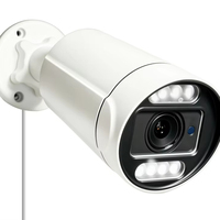 Caméra IP de sécurité PoE 5MP 30fps, zoom optique 5X avec objectif motorisé 2,7-13,5 mm, vision nocturne couleur, détection humaine, conversation bidirectionnelle