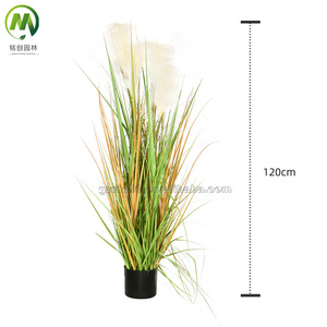 Bonsaï Artificiel Décoratif d'Intérieur, Plantes Herbes à Oignon, Ornements de Jardin en Plastique, Style Bonsaï, Végétation Décorative d'Intérieur - Product Image 3
