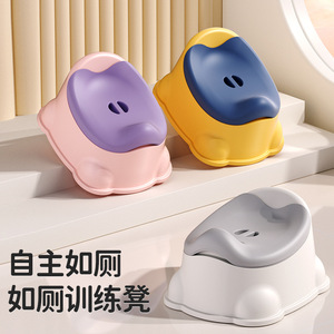 Childrens Potty Training Seat <b>Plastic</b> Toddler Toilet <b>Stool</b> For 1-3 Years Old Cartoon Design - Product Image 1