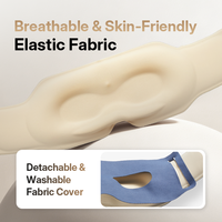 Masque oculaire chauffant électrique, massage par vibration pour un sommeil profond, masque oculaire 3D anti-lumière pour la maison, les voyages et la relaxation, prix de gros