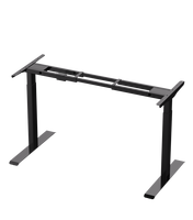 Bureau moderne populaire avec cadre de table électrique réglable en hauteur à double moteur