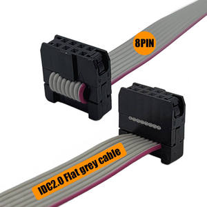 Conector IDC de 2.54 mm, 8 Pines, de Tres Piezas, Macho y Hembra - Product Image 5