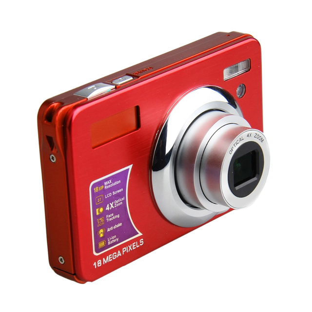 Hot Selling 18Mp USB Portable Digital Photo Camera Small Professional Optical Zoom CMOS Sensor Element Budget-Friendly Option