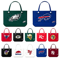Bolsos de Mano Personalizados con Logotipo, Bolsos de Playa de Verano Grandes, Impermeables, de Goma, Plástico, Eva y Silicona, para Mujer