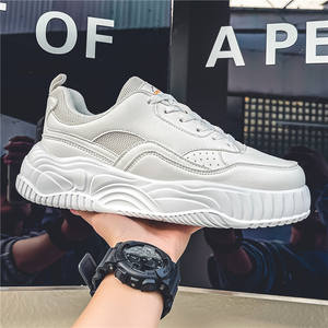 2025 New Style Men's <b>White</b> <b>Shoes</b> <b>Casual</b> Height Increase PU Upper Men Designer Sneakers - Product Image 3