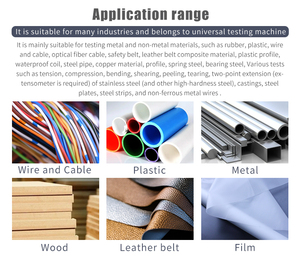 Macchina per prove di trazione universale controllata da <span class=keywords><strong>PC</strong></span> ad alta precisione progettata per la flessione a compressione per la prova di materiali compositi - Product Image 5