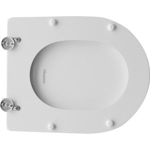 Couvre-siège de toilette en plastique Olympia Nicole Vase, personnalisé, gaufré, absorption douce - Product Image 3