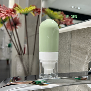 2025 yeni tasarım 50ml yeşil plastik sis saç sprey şişe baş aşağı seyahat el Sanitizing losyon ambalaj ile doldurulabilir - Product Image 3