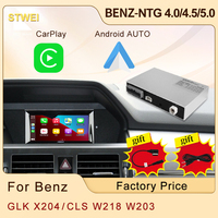 Módulo Inalámbrico Carplay STWEI y Android Auto para Mercedes Benz GLK X204 2008-2014, CLS W218 2010-2014, W203 2013-2017, Mirror Link