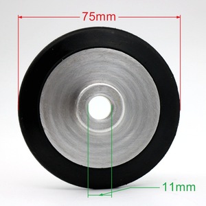 Roue tachymétrique Kone 75 mm x 37,5 mm avec encodeur pour la mesure de vitesse d'ascenseur - Product Image 4