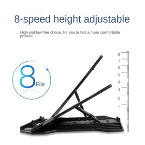 Nouveau support pour ordinateur portable N2, refroidissement, réglage multi-niveaux, pliable avec plateau rotatif, support portable, fabriqué en Chine - Product Image 3
