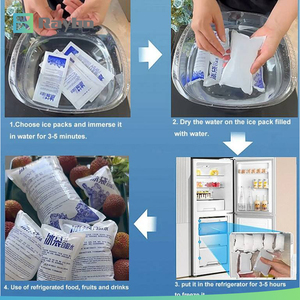 عبوات جل ثلجية RAYBO جاهزة للشحن سعة 100 مل لنقل الأغذية وسلسلة التبريد - Product Image 5