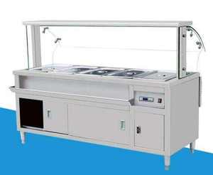 Lyroe, cubierta de vidrio para preservación del calor de acero inoxidable de alta calidad, caja de cantimplora para alimentos y verduras, Mostrador de calentamiento de comida rápida - Product Image 4