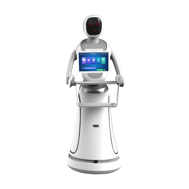 Hospitality Robot Service Humanoid Intelligent Autonomous Delivery Robot Programmable Interactive Reception Robot
