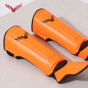 Protège-tibias autocollants ALLFIGHT 2026 en PU multicouche S-XL pour Enfants et Adultes Entraînement MMA - Product Image 6