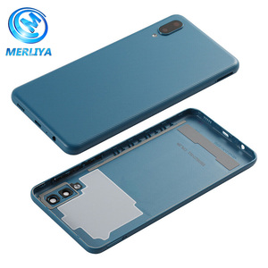 Coperchio della batteria con copriobiettivo della fotocamera per custodia <span class=keywords><strong>Samsung</strong></span> <span class=keywords><strong>Galaxy</strong></span> A02 per <span class=keywords><strong>Cover</strong></span> per cellulare <span class=keywords><strong>Samsung</strong></span> <span class=keywords><strong>Galaxy</strong></span> A02 - Product Image 1