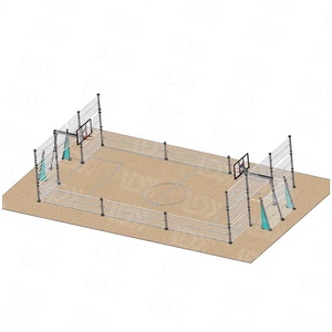 Équipement sportif LDK, vente flash, <span class=keywords><strong>cage</strong></span> <span class=keywords><strong>de</strong></span> football <span class=keywords><strong>de</strong></span> plein air, terrain <span class=keywords><strong>de</strong></span> football, panier <span class=keywords><strong>de</strong></span> basket-ball avec <span class=keywords><strong>but</strong></span> <span class=keywords><strong>de</strong></span> football - Product Image 1