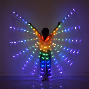 ชุดเต้น LED สำหรับการแสดงกลับสู่โรงเรียน ชุดคลุมเรืองแสงสำหรับงานพรอม ไซส์เด็ก - Product Image 2